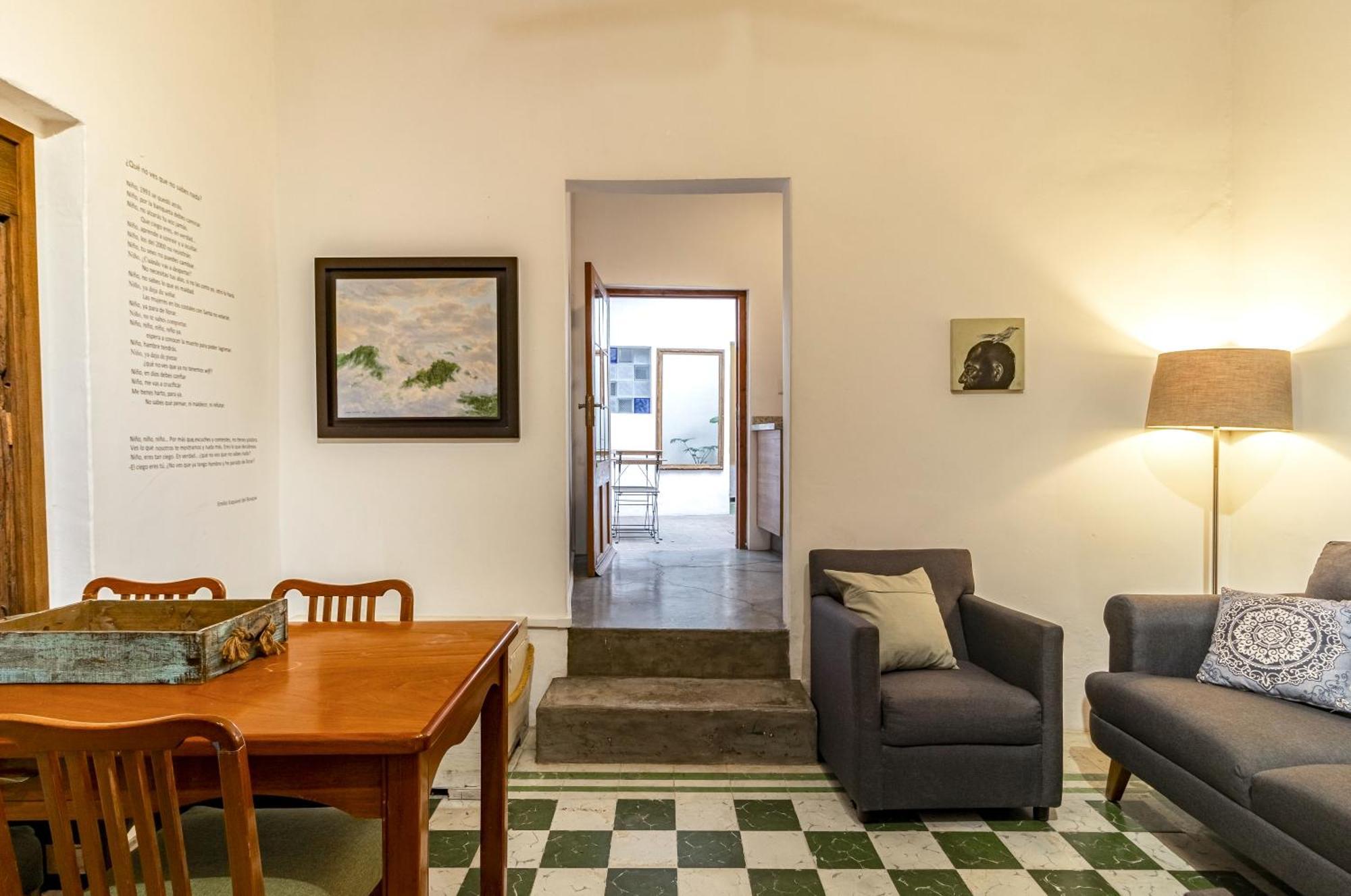 En Centro Historico Terraza, Wifi, Desk, Ac Apartamento *